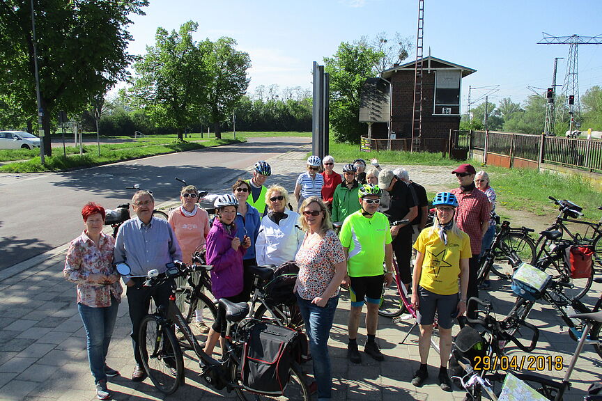 Gruppenfoto Gruppenfoto Radtour 2018